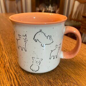 Meritage Little Pigs Themed Large Coffee Cup Mug
